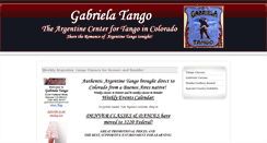 Desktop Screenshot of gabrielatango.com